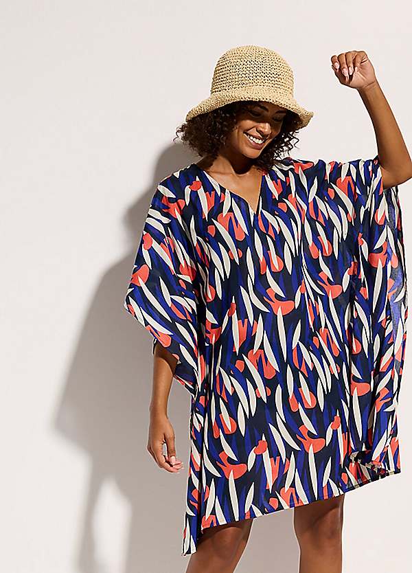 bonprix Short Beach Tunic Dress Freemans