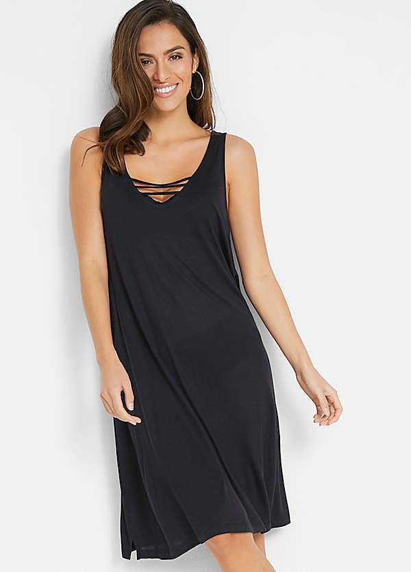 bonprix Strappy Back Beach Dress Freemans