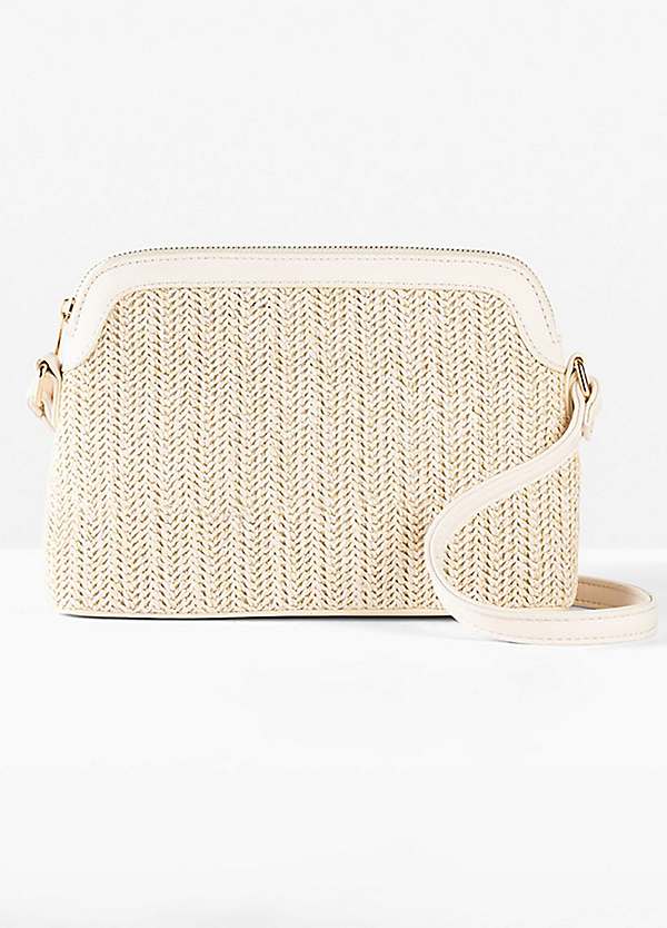 bonprix Straw Handbag Freemans