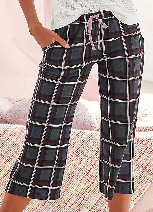 Cropped pj bottoms sale