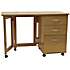 3 Drawer Folding Office Storage Filing Desk/Workstation | Freemans