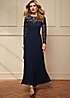 Kaydence Dress in Navy/Optic