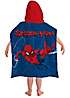 Poncho Da Bagno Spiderman Per Bambini - 100% Cotone, 50x100 Cm, Super Assorbente