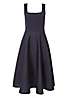 SCUBA FOAM SKATER MIDI DRESS main image 1