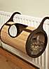 Bamboo Cat Radiator Bed - Warm Window Perch With Cushion For Cats & Small Pets