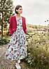 Seasalt Cornwall Multi Belle Fit & Flare Midi Dress | Freemans