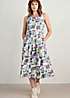 Seasalt Cornwall Multi Belle Fit & Flare Midi Dress | Freemans