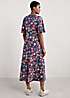 Seasalt Cornwall Multi Chateaux Half Sleeve Maxi Dress | Freemans