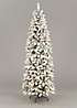 Snowtime slim christmas tree