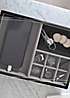 Leather Valet Tray In All Black – Café Leather - 11