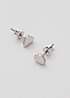 Ted Baker Harly Tiny Heart Stud Earrings – Rose Gold Tone, Hypoallergenic Surgical Steel, Gift Boxed-652977