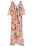 Together Blush Floral Print Maxi Dress | Freemans