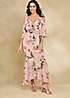 Together Blush Floral Print Maxi Dress | Freemans