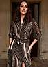Mixed Animal Print Dress