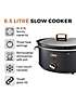 Tower Cavaletto Black & Rose Gold 6.5 Litre Slow Cooker | Freemans