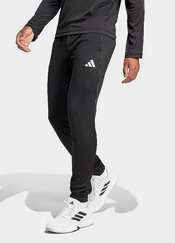 Adidas Performance Black 3Stripes Training Pants Medium