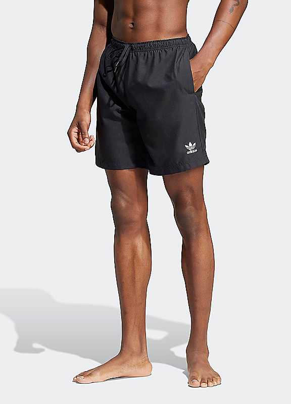 Adidas Performance Black Adic Solid 8 Inch Swim Shorts