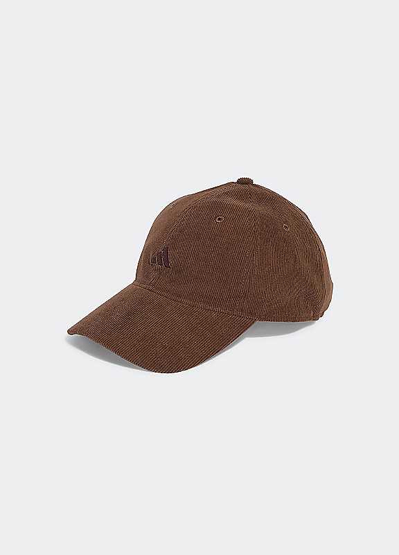 Adidas Performance Brown Corduroy Baseball Cap