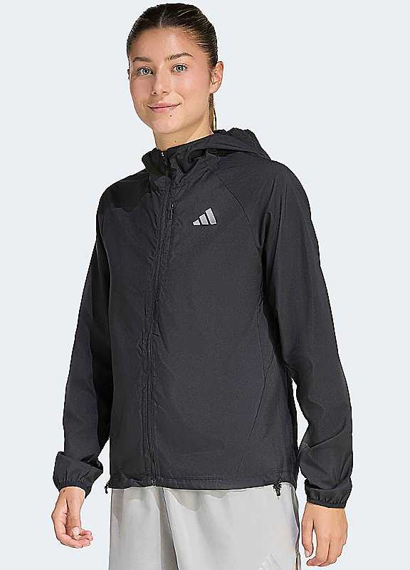 Adidas - Women's Running Jacket - Black - Size S - Image 7