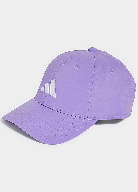 Adidas Performance Violet Logo Print Baseball Cap Medium