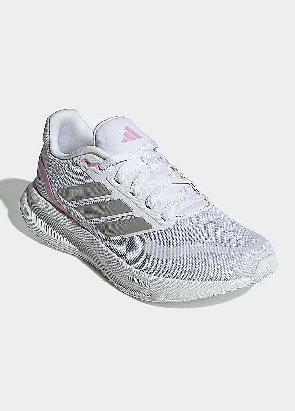 Adidas Performance Women's White/Grey Runfalcon 5 Running Trainers Size 6