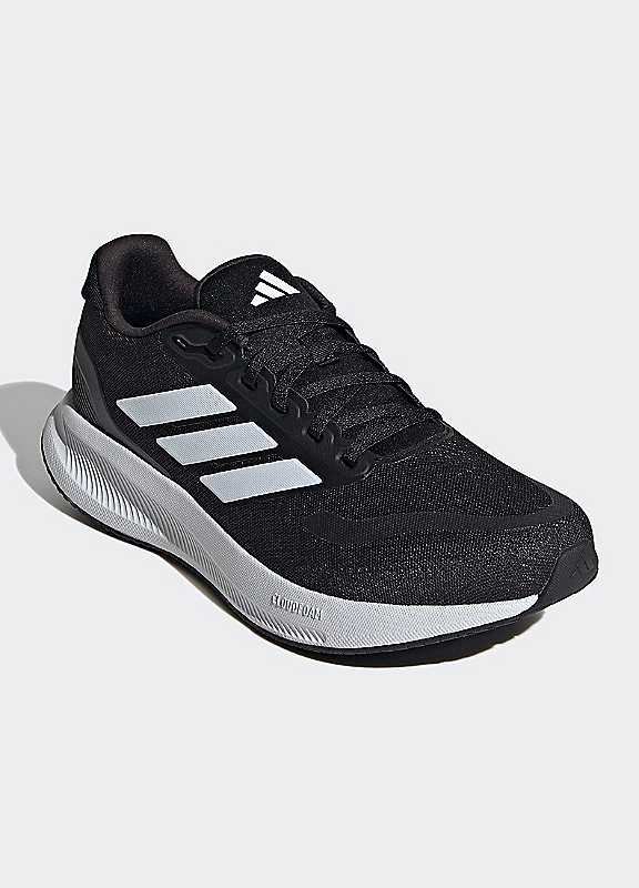 Adidas Performance Men's Black/White Runfalcon 5 Running Trainers Size 8.5