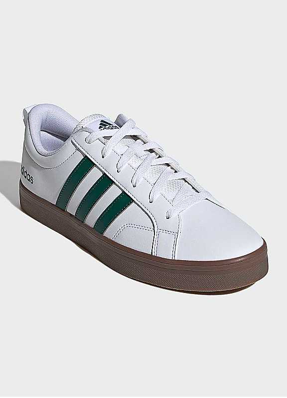 Adidas Men's Vs Pace Trainers - White/Green - 8.5 (42.7) - Image 5