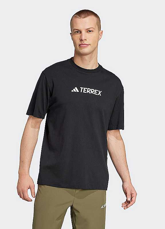 Adidas Terrex Men's Classic Logo T-Shirt Black Small - Image 7