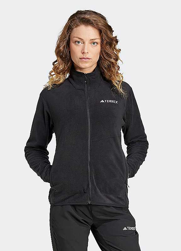 Adidas Terrex Black Mt Fz Fleece Jacket