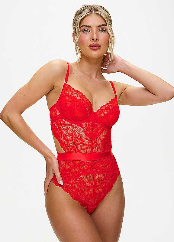 Ann Summers Red Hold Me Tight Body