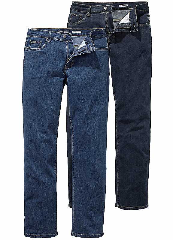 Arizona 2 Pack Straight Leg Jeans Arizona 2 Pack Straight Leg Jeans
