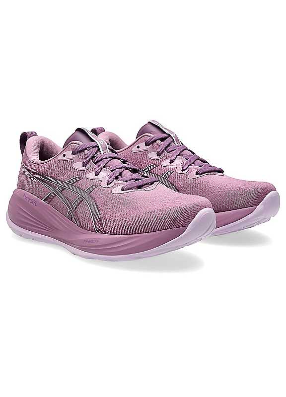 Asics Mauve Gel Cumulus 27 Running Trainers Size 8.5