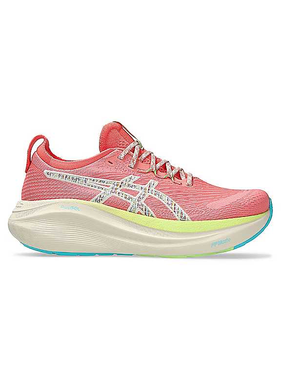 Asics Pink Gelnimbus 27 Running Trainers Size 7.5