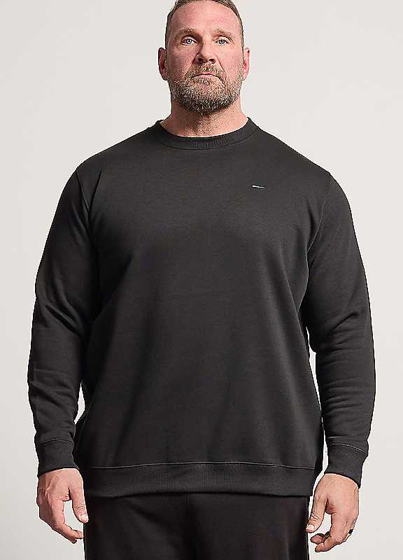 BadRhino Logo Crew Sweatshirt, Black, Size 1Xl, Men - Image 3