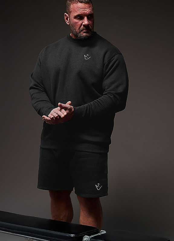 Ironrhino Big & Tall Blue 'Rest Day' Sweatshirt - Men's - Plus Size Curve - Image 2