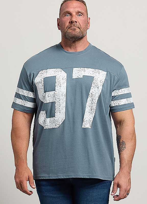 BadRhino 97 Varsity Tee, Blue, Size 7-8Xl, Men - Image 3