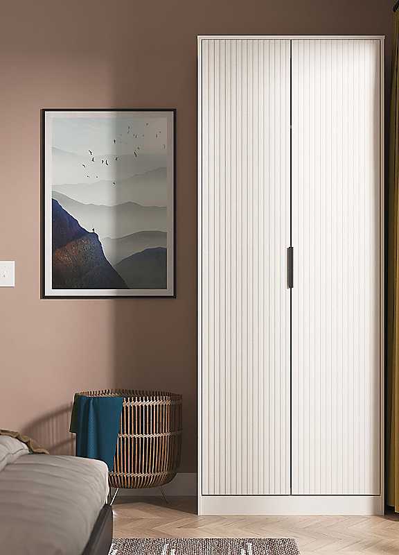 - Menai Double Wardrobe (Ready Assembled) In Kashmir Matt - Image 5
