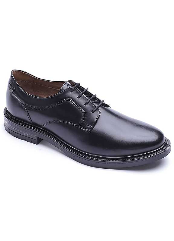Base Men's Black Carter Lace Up Shoes - Size 8 - Image 3