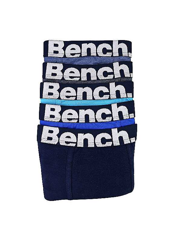 Bench (9-10 Years, Assorted) - 5 Pack Boys Cotton Stretch Boxers | Breathable Everyday Assorted Underwear - Image 2