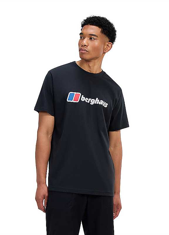 Berghaus Jet Black Class Logo Tee Medium