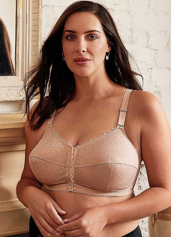 Berlei Nude Classic Non Wired Front Closure Bra 38Dd