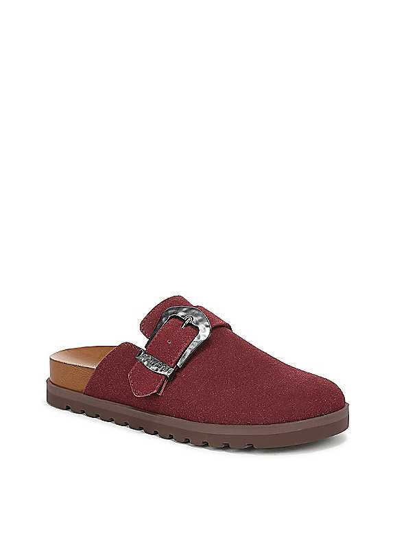 Blowfish Burgundy Malibu Sienna Regular Fit Mules