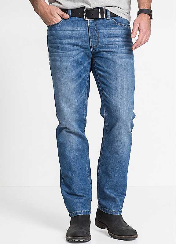Bonprix Men's Blue Straight Cut Jeans 36R