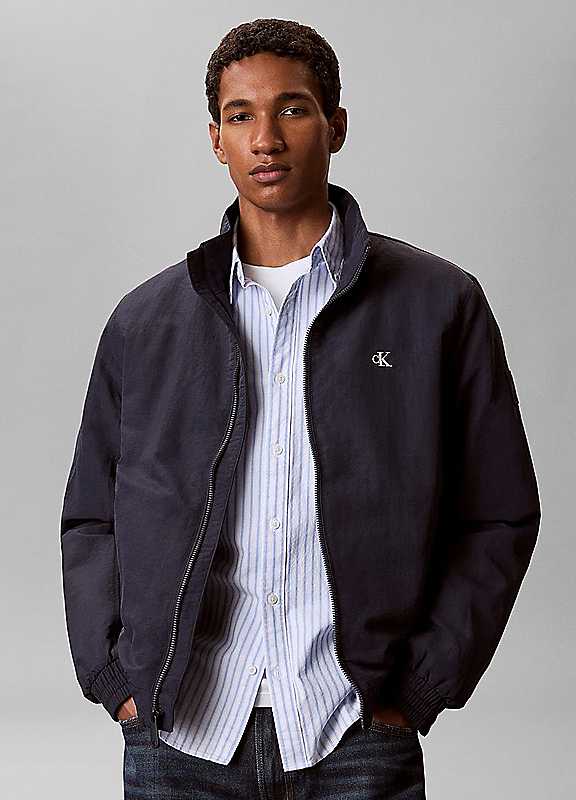 Calvin Klein Blue Polyamide Men's Jacket - L - Image 4