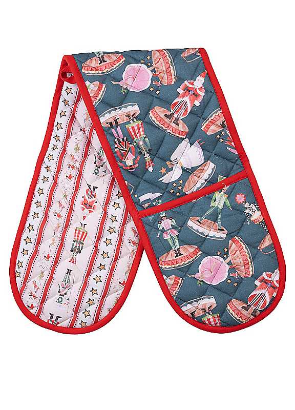 Cath Kidston Nutcracker Double Oven Glove - Image 3