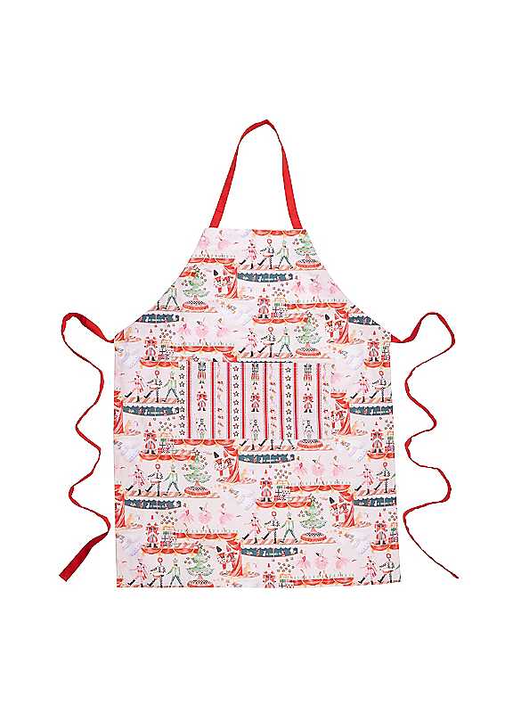 B&Q - Nutcracker Print Cotton Apron - Image 3