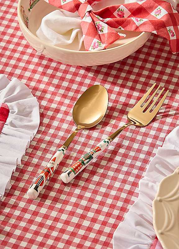 Cath Kidston Nutcracker Set Of 2 Serving Utensils - Image 3