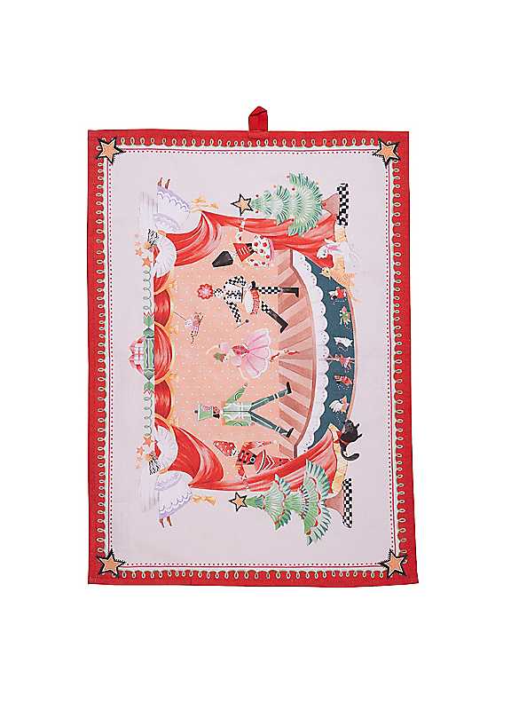 B&Q - Nutcracker Set Of 2 Tea Towels - Image 2