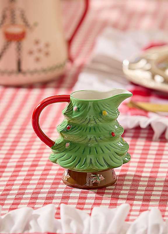 Cath Kidston Red Tree Small Sauce Jug