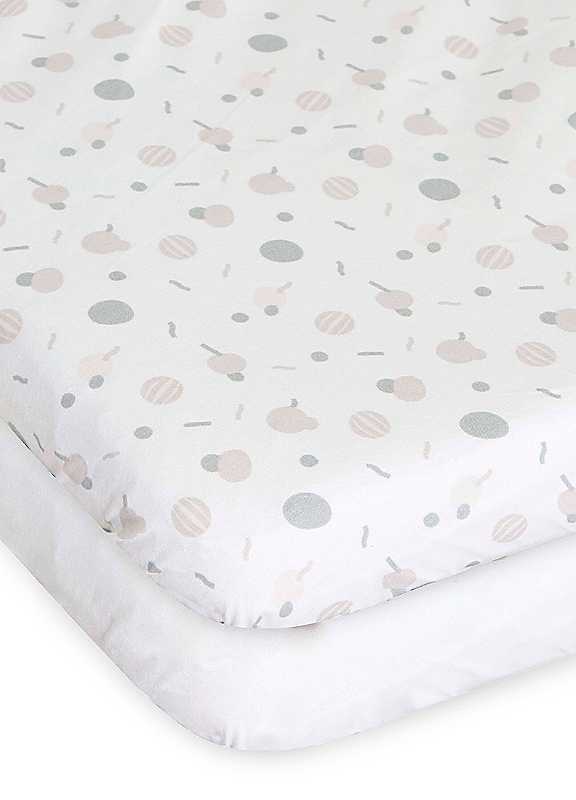 Chicco Next2me Crib Sheets (Pack Of 2) Beige - Image 5